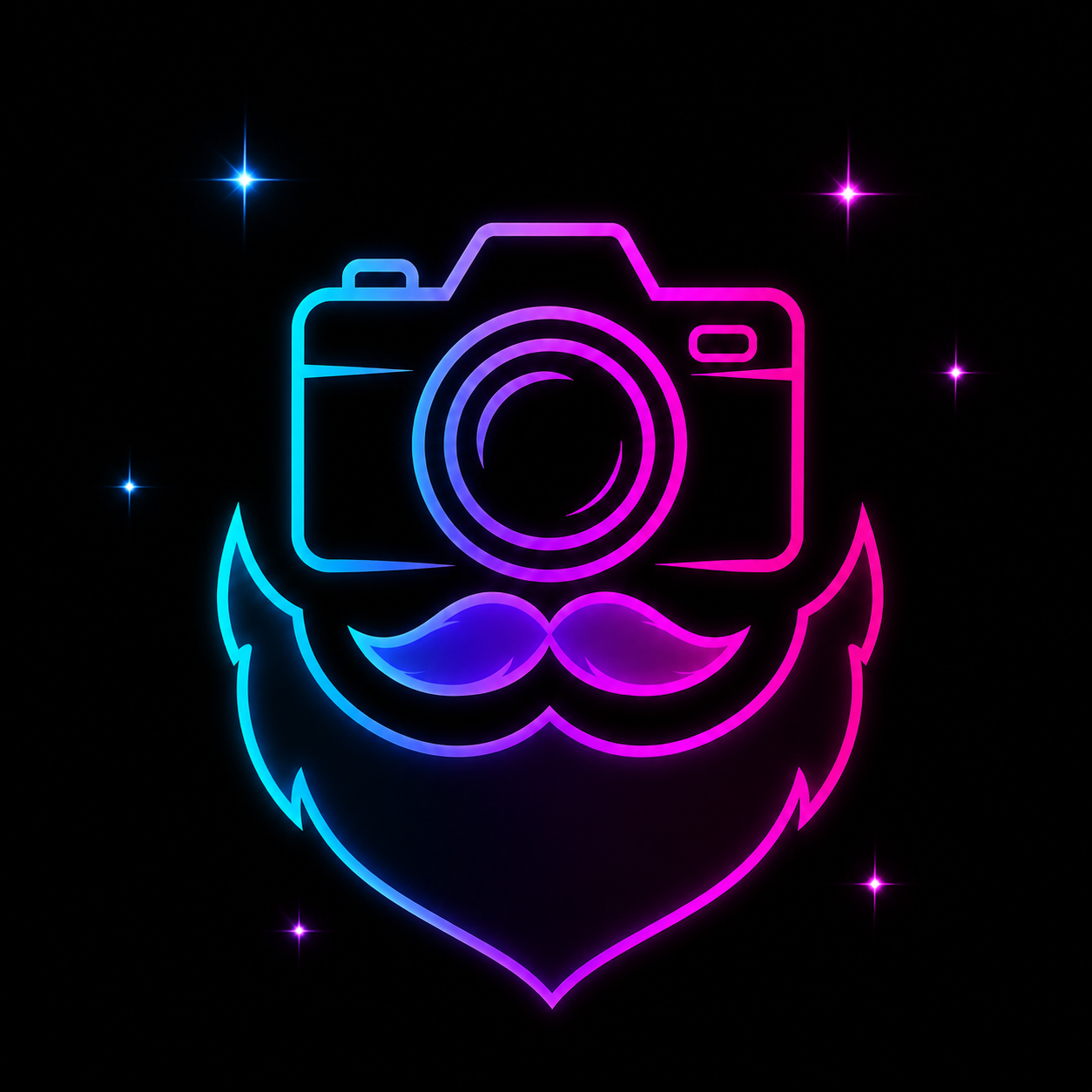 BeardyBloke Photography Beispiel-Logo
